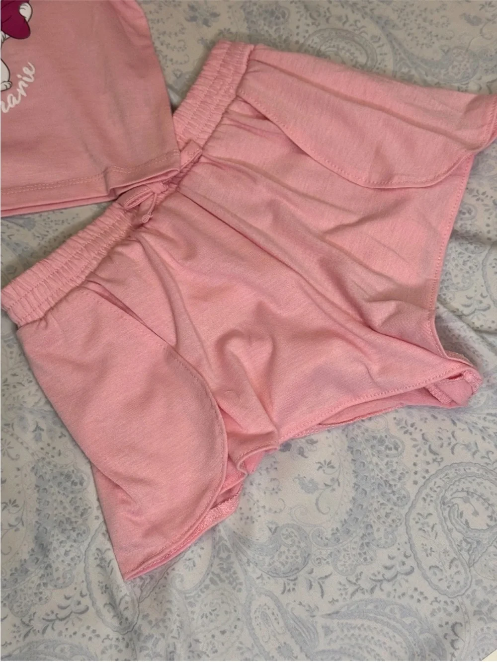 Disney The Aristocats Marie in Paris Graphic tank & skort set